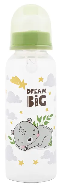 Biberon Lorelli Baby Care - Simple, 250 ml, Fresh Green