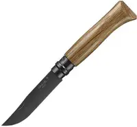 Cuțit pliabil Opinel Luxe - №8, stejar, negru