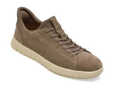 Pantofi sport GEOX gri, U65MAA, din piele intoarsa