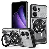 Husa pentru Oppo Reno13 FS 5G / Reno13 F 4G / Reno13 F, Techsuit, RuggedCam, Gri