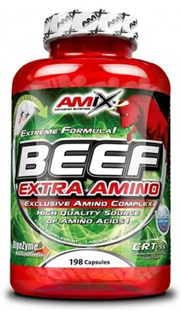 Beef Extra Amino, 198 capsule, Amix
