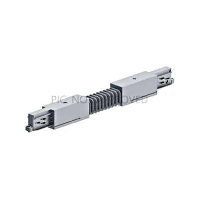 Track On 3 Phase Connector Dali Silver