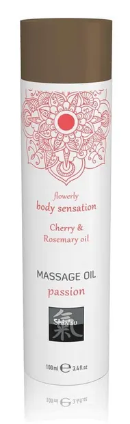 Ulei masaj, Shiatsu, Cherry & Rosemary, 100ml