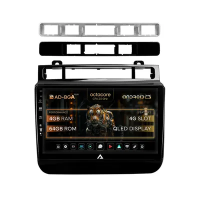 Navigatie Volkswagen Touareg (2010-2018), Android, A-Octacore 4GB RAM + 64GB ROM, 9 Inch - AD-BGA9004+AD-BGRKIT051