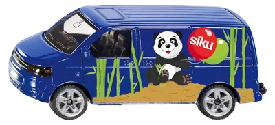 Mașinuță din metal Siku - Microbuz Volkswagen Transporter, 1:55