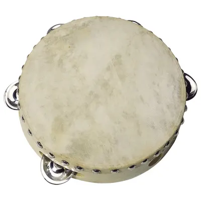 Instrument muzical pentru copii Goki - Tambur cu 5 clopotele