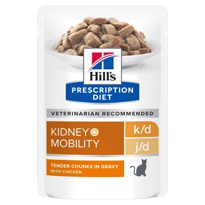 Hills Pd Feline K/d + Mobility 12x85 G (plicuri)
