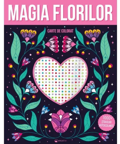 Magia florilor, 1000 strasuri autocolante