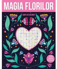 Magia florilor, 1000 strasuri autocolante