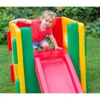 Spatiu de joaca junior Little Tikes cu tobogan natural