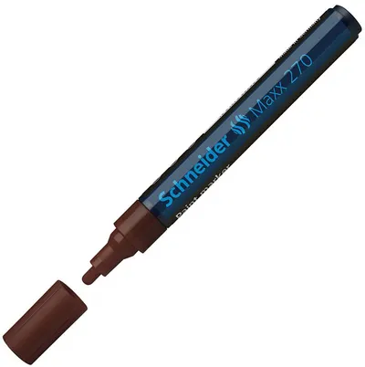Marker permanent Schneider Maxx 270 - 3 mm, maro