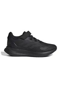 Pantofi sport Runfalcon 5 din plasa cu logo si velcro - Negru