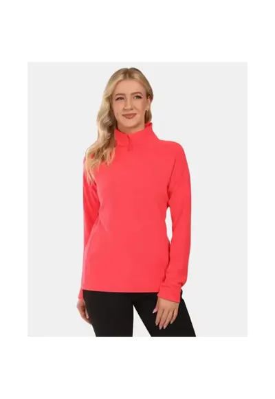 Bluza Fleece Almeri Roz - Roz