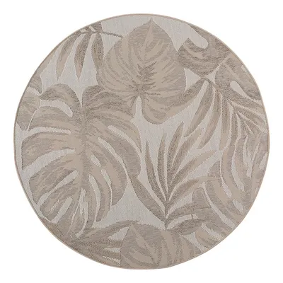 Covor pentru exterior și interior bej rotund ø 160 cm Desert 1302 – Ayyildiz Carpets