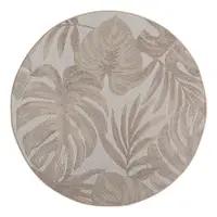 Covor pentru exterior și interior bej rotund ø 160 cm Desert 1302 – Ayyildiz Carpets