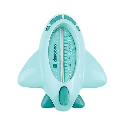 Termometru pentru baie Kikka Boo Avion verde menta