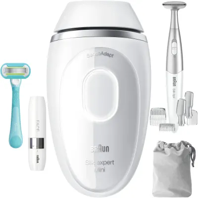 Braun IPL Silk·expert Mini PL1115 epilator IPL pentru corp, față, zona inghinală și axile 1 buc
