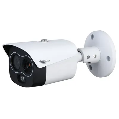 Camera de supraveghere termica IP WizSense Dahua TPC-BF1241-B10F12-DW-S8, 4MP, IR 30m, slot 256GB, functii AI, IP67