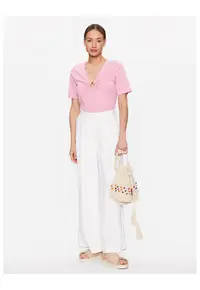 Bluza dama - Bumbac - Roz - Roz