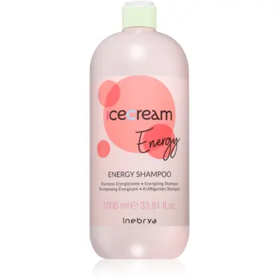 Inebrya Ice Cream Energy Shampoo șampon impotriva caderii parului 1000 ml