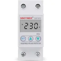 Releu siguranta digitala de protectie tensiune 63A SVP-915 ecran LED recuperare automata SVP-915-63A