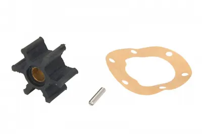 Rotor Pompa Apa Volvo Penta Yanmar 2gm Gm20, 2qm Qm15 Qm20, 3gm Gm30 Qm30, Sve8-Sve12; Aqd2b, Mb10, Md1 (sn14016-) 1b, Md2b, Md2010a B, 39,7x19,1x9,5 Mm