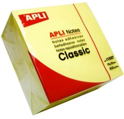 Foi autoadezive APLI - 75 х 75 mm, 400 bucati