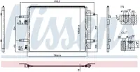 Condensator climatizare (cu uscator) potrivit KIA CEED, XCEED 1.6H 12.19