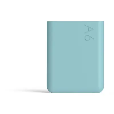 Husă din silicon pentru sticlă de buzunar Memobottle A6 Sleeve, albastru turcoaz