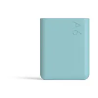 Husă din silicon pentru sticlă de buzunar Memobottle A6 Sleeve, albastru turcoaz