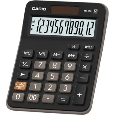 Calculator Casio MX-12B - 12 dgt, 147 x 106.5 x 29 mm