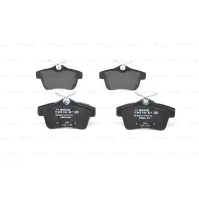 Set placute frana, frana disc BOSCH 0 986 494 437