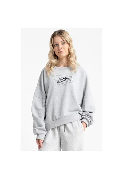Bluza de trening grafica supradimensionata