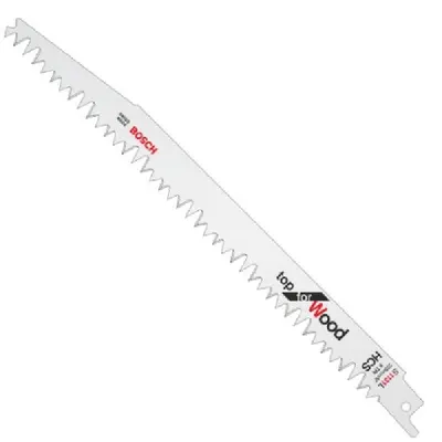 Pânza de ferăstrău sabie Bosch - S 1131 L, 2 bucăți, 228x207 mm, oțel HCS