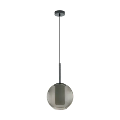 Lampa suspendata TINDARI nickel-nero 220-240V,50/60Hz