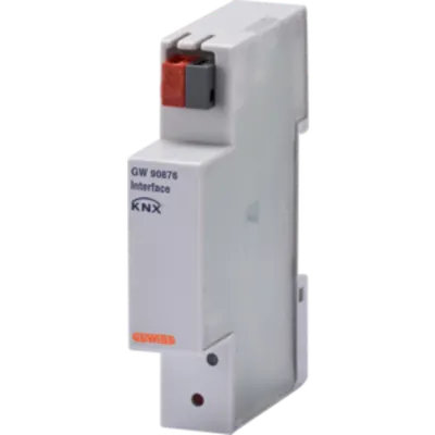 KNX INTERFACE pentru Contor energie - IP20 - 1 MODULE- montare pe sina omega