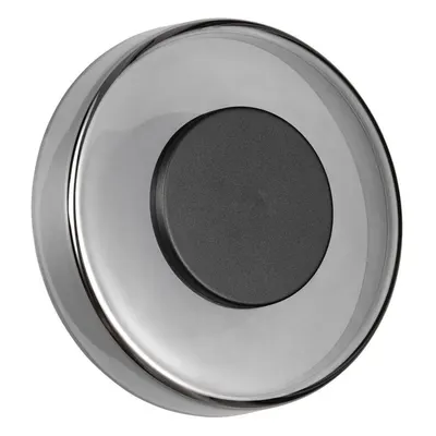 Aplică de perete negru-mat LED cu intensitate reglabilă ø 22 cm Celeste – Trio