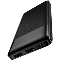 Baterie Externa HOCO J72, 10000mAh, 10W, 2 x USB-A, Neagra