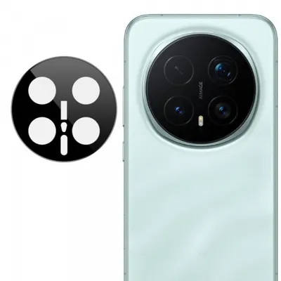Folie de protectie Camera Spate Techsuit pentru Honor Magic8 Pro, Sticla Securizata, Neagra