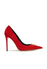Pantofi pentru dama - stiletto - piele naturala - rosu