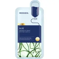 Mască de față tip pentru calmare, Dermaplus Aloe Sheet Mask, 22 ml, Mediheal