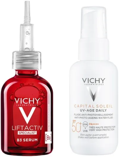 Vichy Liftactiv & CS Set - Ser Specialist B3 și Fluid, SPF50, 30 + 40 ml