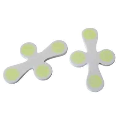 Protectii fosforescente din poliuretan pentru colturi 8398B, 4 bucati, Reer