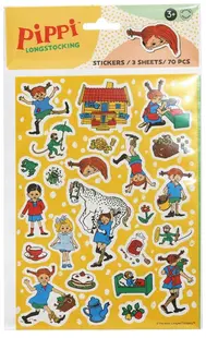 Set stickere Micki - Pippi Șosețica, 70 buc