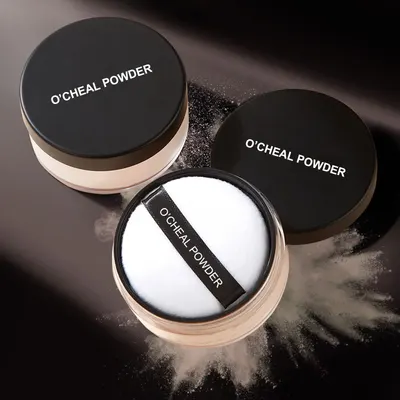 Pudra Makeup matifianta pentru fixarea machiajului, Long Lasting, Natural Color