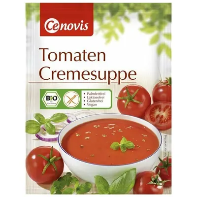 Supa Crema de Rosii fara Gluten Ecologica/Bio 63g