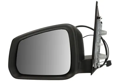 Oglinda laterala stanga electric, convex, cu incalzire, antenna potrivit FORD TRANSIT TOURNEO CONNECT III; VW CADDY V 09.20