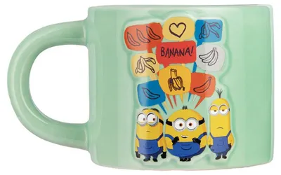 Pahar 3D Paladone Animation: Minions - Banana