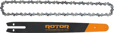 Set lamă + lanț drujbă 10'/25 cm, 56T, pas 1/4 ROTOR