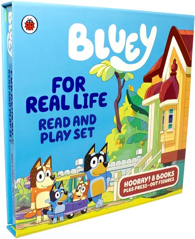Bluey: For Real Life (Read and Play Set)